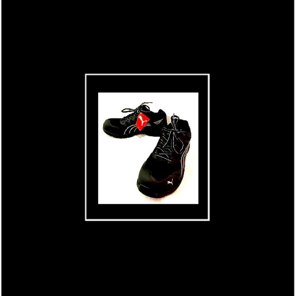 New Unisex Fuse Motion Black Puma CT SD Work Shoes